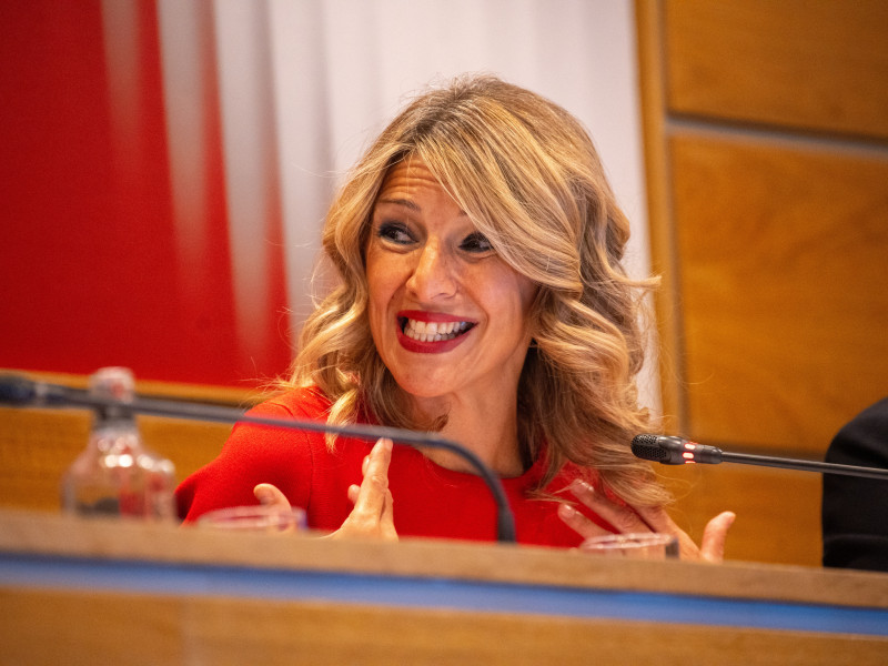 La vicepresidenta segunda del Gobierno y ministra de Trabajo, Yolanda Díaz