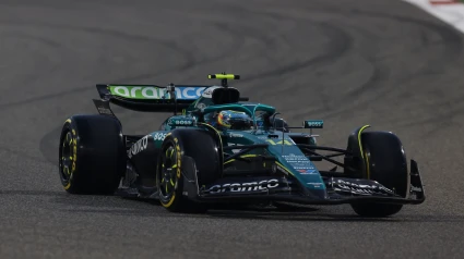 Fernando Alonso, en Aston Martin