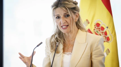 La vicepresidenta segunda y ministra de Trabajo y Economía Social, Yolanda Díaz