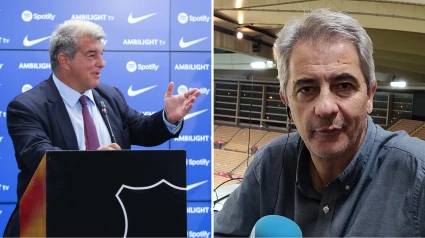 Joan Laporta y Manolo Lama