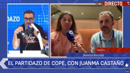 Jéssica Bouzas, en El Partidazo de COPE