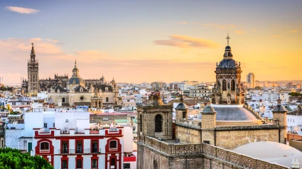 Imagen aérea de Sevilla
